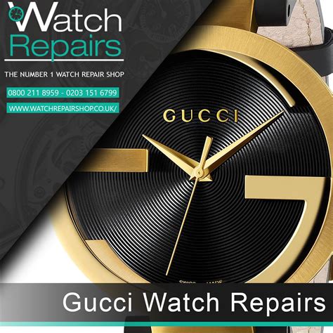 gucci watch repair service.